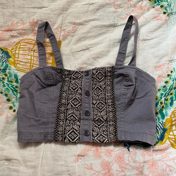 Urban Outfitters Diamond Bra/Crop Top - Picture 1 of 4